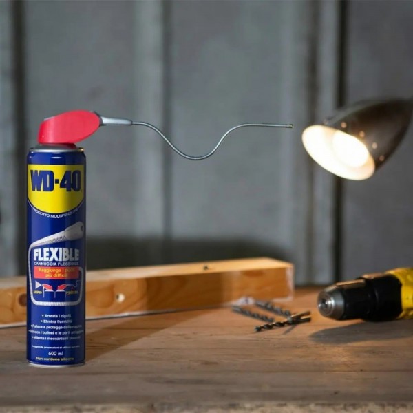 LUBRIFICANTE FLEXIBLE SPRAY WD-40 PROFESSIONALE ML 600