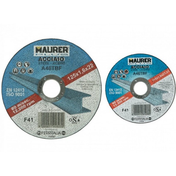 MOLA TAGLIO FERRO MAURER PLUS MM 230 X3 5+1