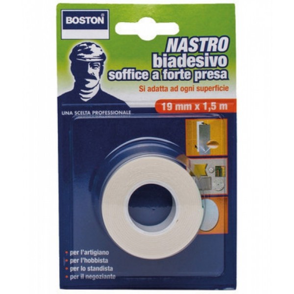 NASTRO BIADESIVO FORTE BOSTON ML.1,5X19MM.