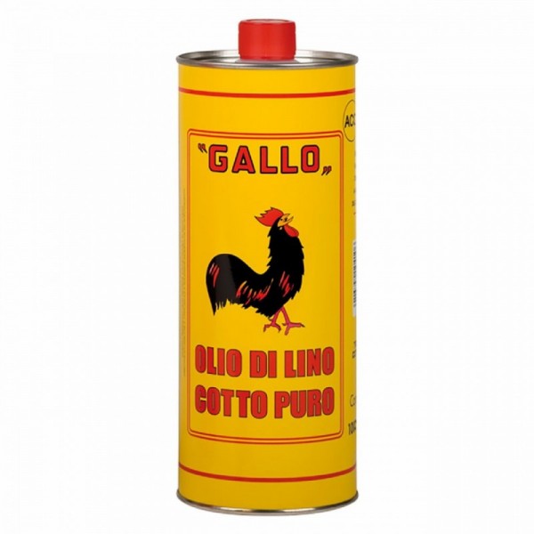 OLIO DI LINO COTTO PURO LT 1 GALLO CC0331