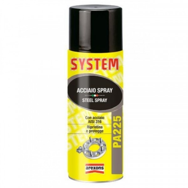 PA225 Acciaio Spray