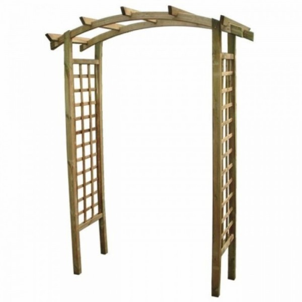 PERGOLA AD ARCO LEGNO IMPREGN. 210X70X230HCM