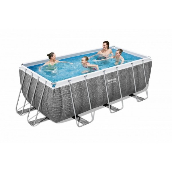 PISCINA C/TELAIO COMPLETA 412X201X122H 56722