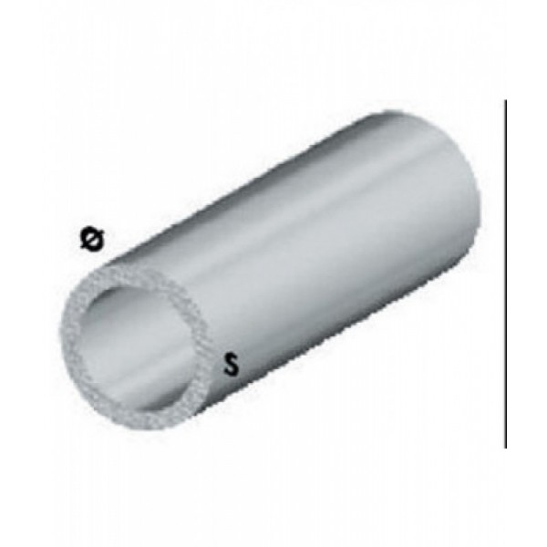 PROFILO CROMO H.100 CM TUBO TONDO 12X1 MM