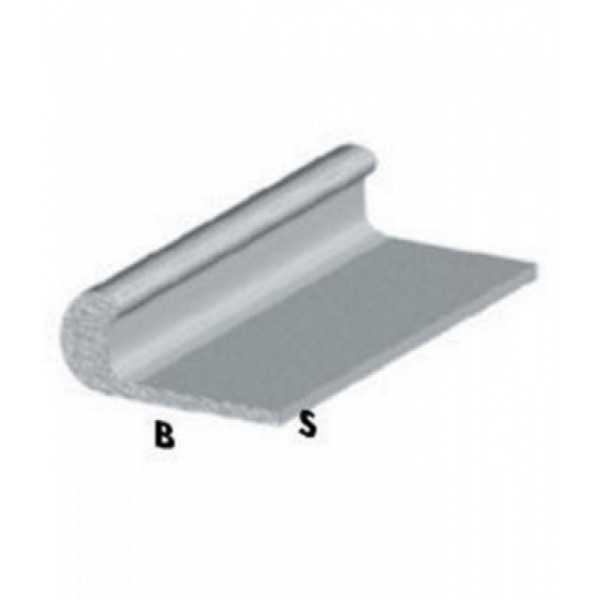 PROFILO CROMO H.200 CM UNGHIETTA 18X1 MM
