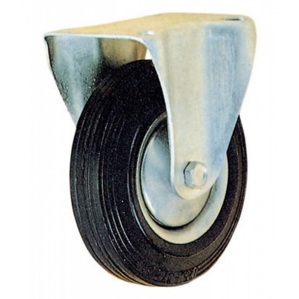 RUOTA INDUSTRIALE D.125 MM FISSA EXPORT