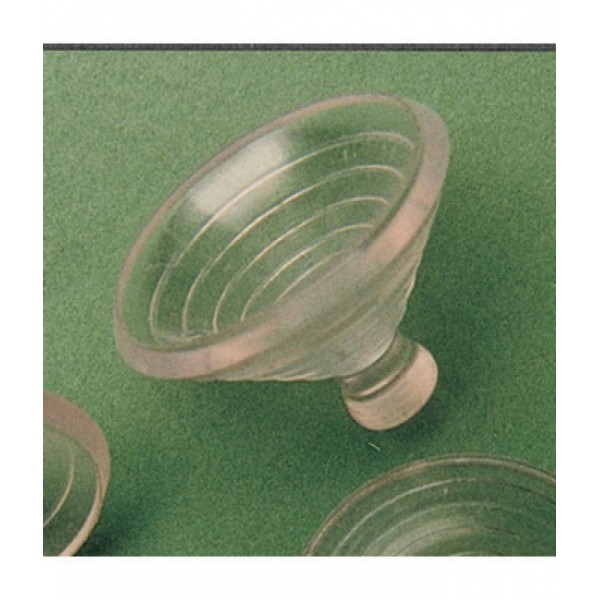 SC VENTOSA CON SFERA 20 MM TRASPARENTE 10PZ