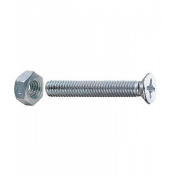 SC VITI A METALLO T.P. 6X40 C/DADI PZ.10*
