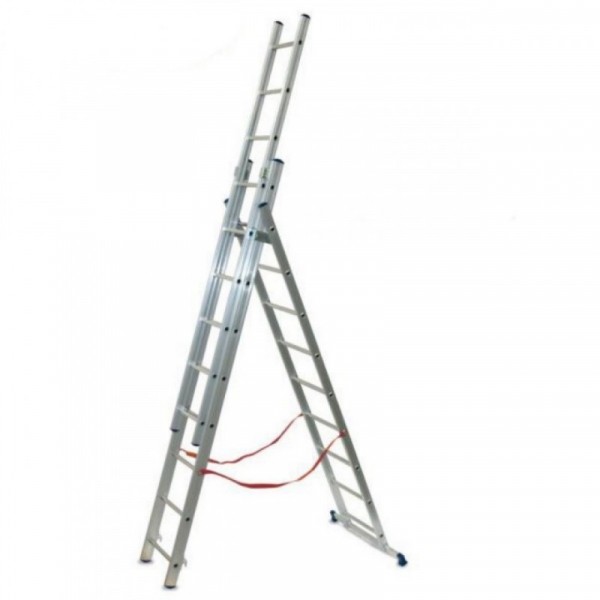 SCALA ALLUMINIO STILO 7+7+7 GRADINI 202-426 CM
