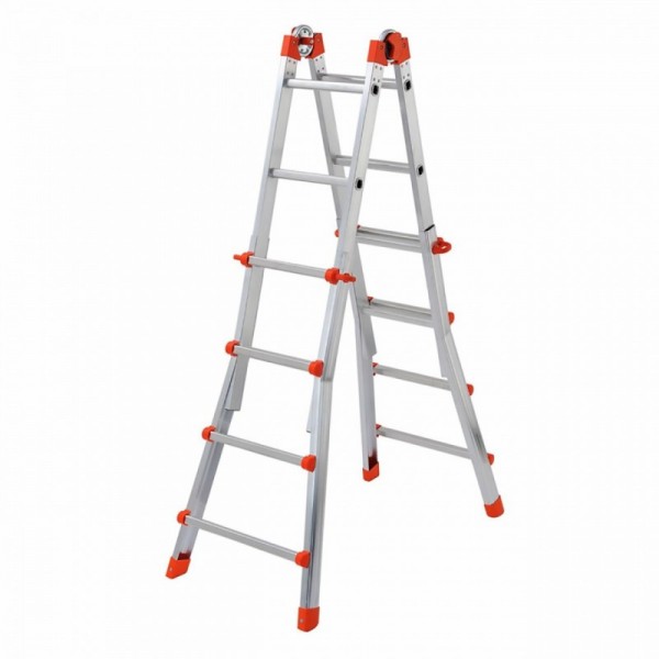 SCALA ALLUMINIO MULTIUSO GR.5+5 MT.5,20 C090726