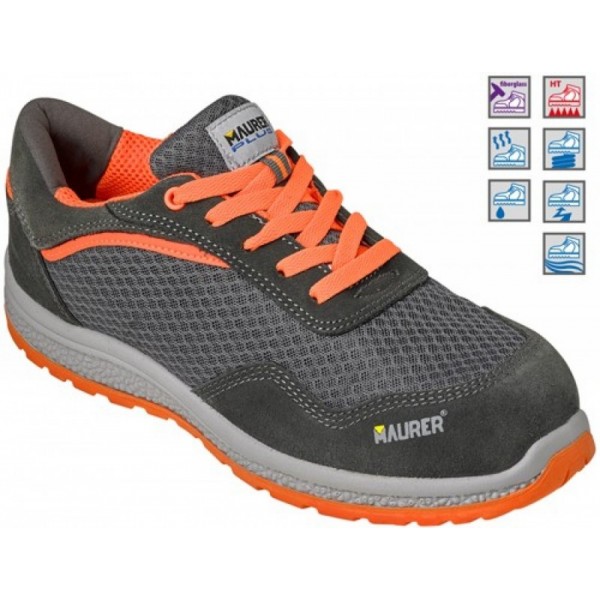 SCARPE BASSE GIAU 40 MAURER PLUS S1