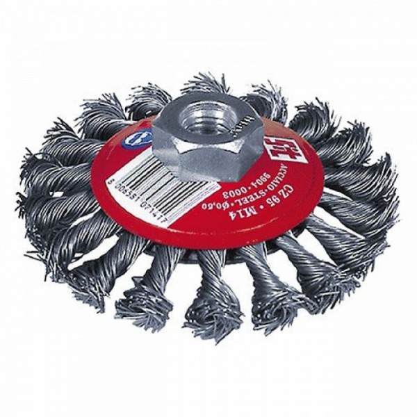 SPAZZOLA CONICA PER SMERIGLIATRICE D. MM  95