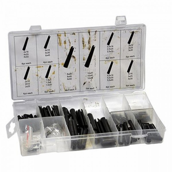 SPINE ELASTICHE 120 PEZZI ASSORTITI UM0962