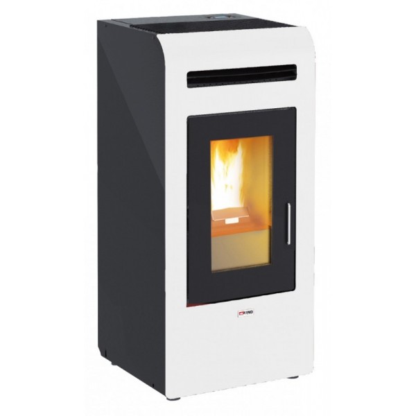 STUFA PELLET KING 16 CANAL. KW15,5 BIANCA