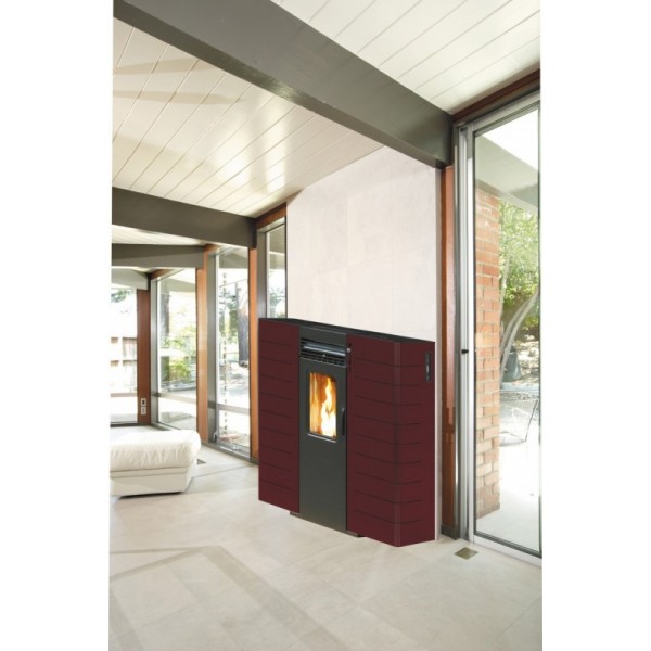 STUFA PELLET KING SLIM 10 CANAL.KW10 BORD.