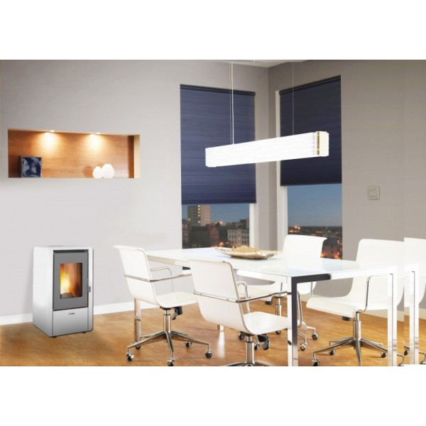 STUFA PELLET KW 5,8 KING 60 BIANCA