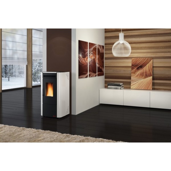 STUFA PELLET KW 7 KETTY EVO 2.0 BIANCO