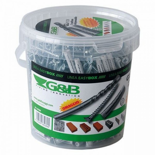 TASSELLO NYLON GL GL6 VPS 6 X 30 300 PZ+PUNTA 6 X 100