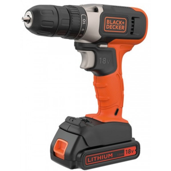 TRAPANO AVVITATORE B&D BCD001C1-QW 18V 1,5AH