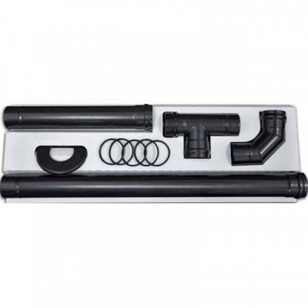 TUBO PELLET NERO OPACO KIT SAVE CM 8 CF PZ 11