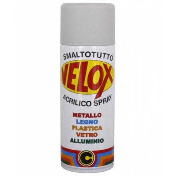 VELOX SPRAY ACRILICO GRIGIO CHIARO OPACO