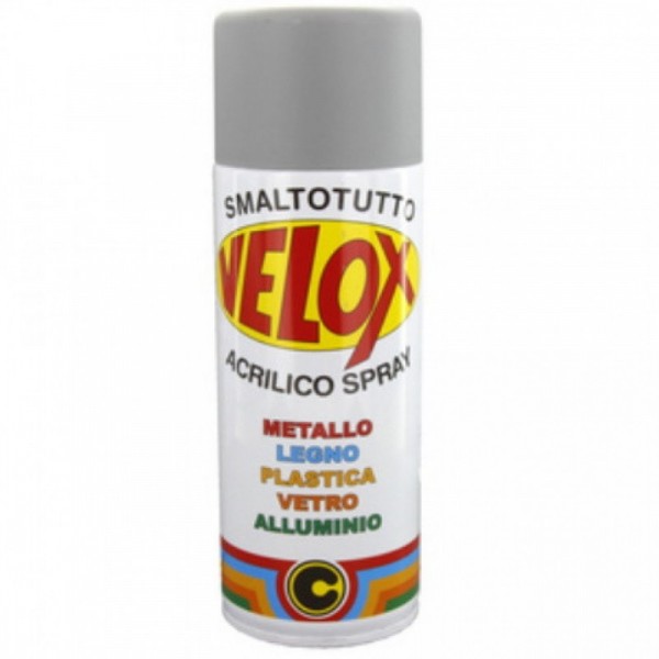 VELOX SPRAY ANTIRUGGINE GRIGIA RAL 7004